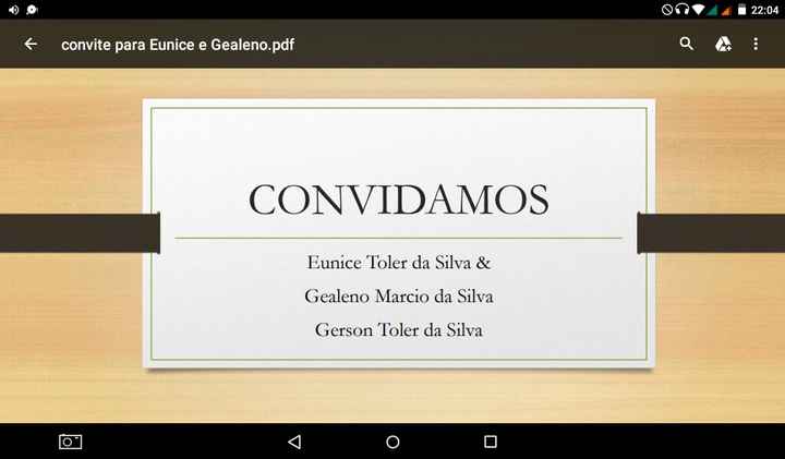Convites virtual - 1