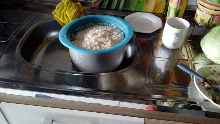 Fazendo meu arroz colorido e surpresa - 1