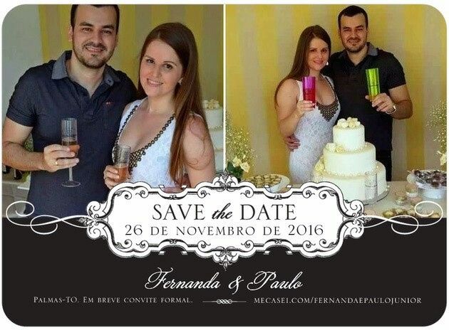 Meu save the date - 1