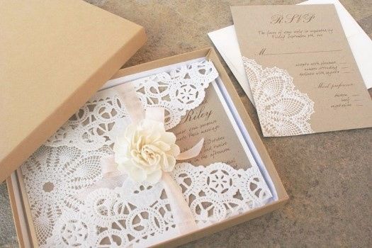 Convite de casamento