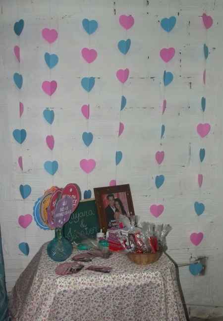 Mesa de recepção