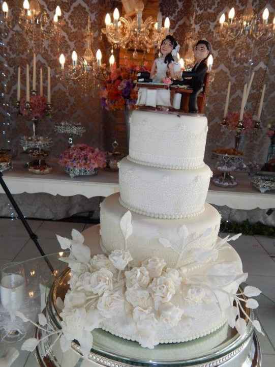 Bolo de noiva