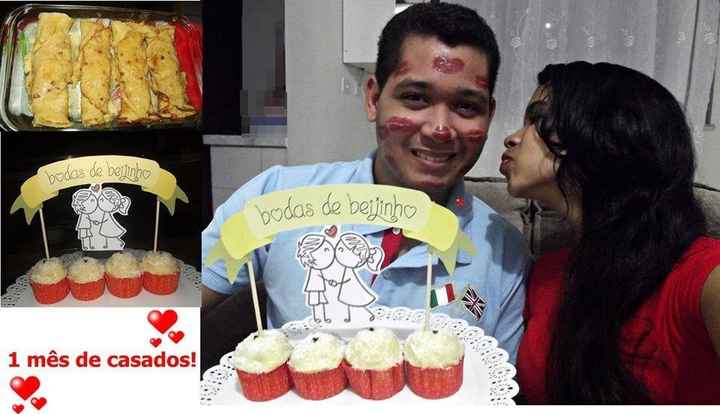 Bodas de Beijinho - 1 mês