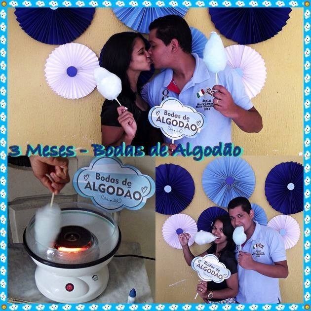 Bodas de Algodão Doces - 3 meses