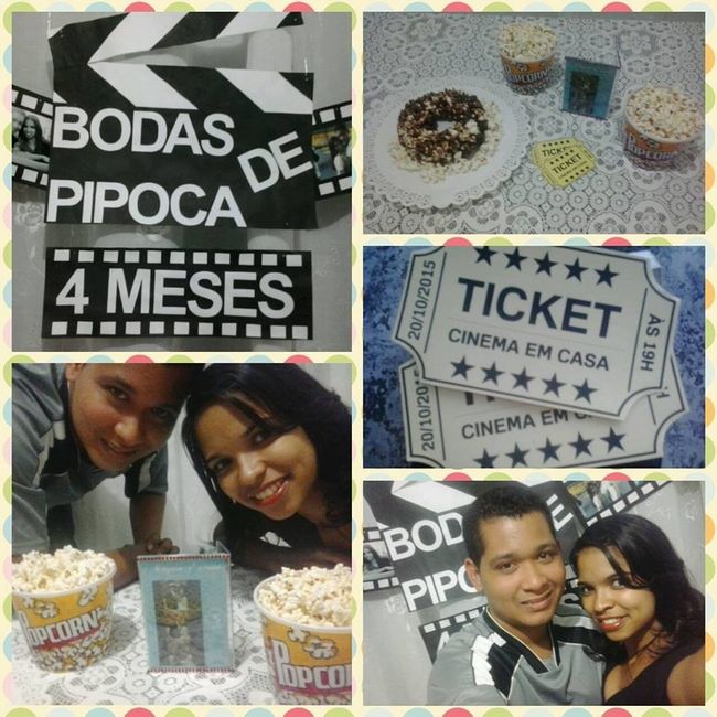 Bodas de Pipoca - 4 meses