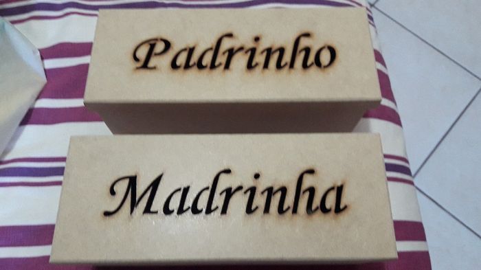 Vem vê as caixinhas dos padrinhos - 3