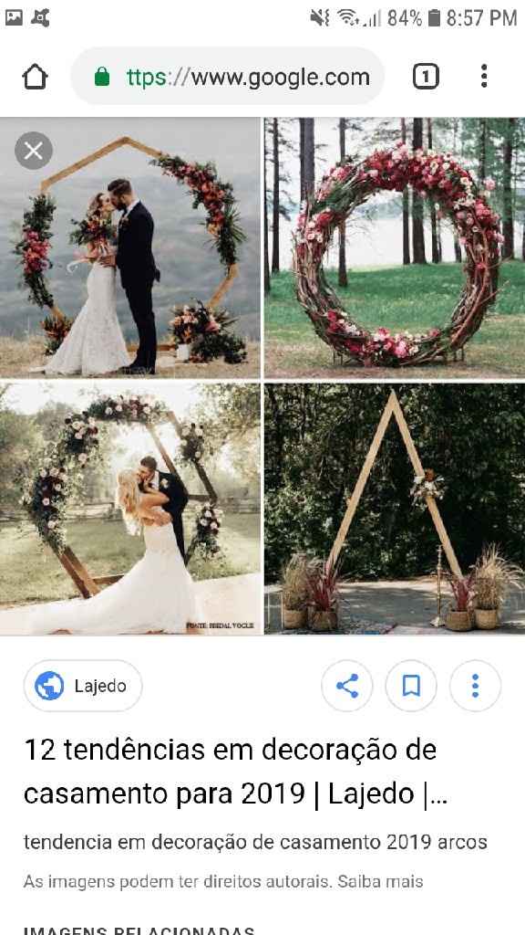 Pergolado / arco de flores - 1