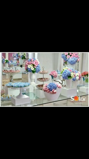 Decoração em tons de azul e rosa-como faço? - 3