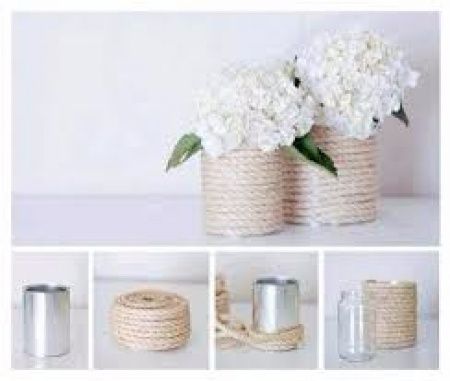 Centro de mesa DIY