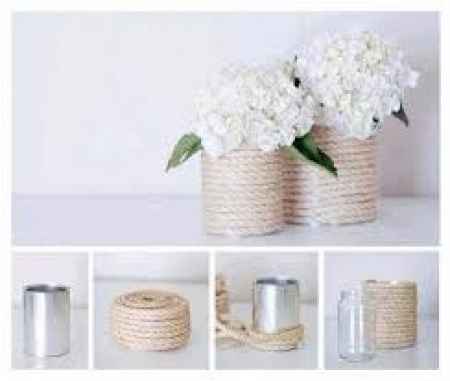 Centro de mesa DIY