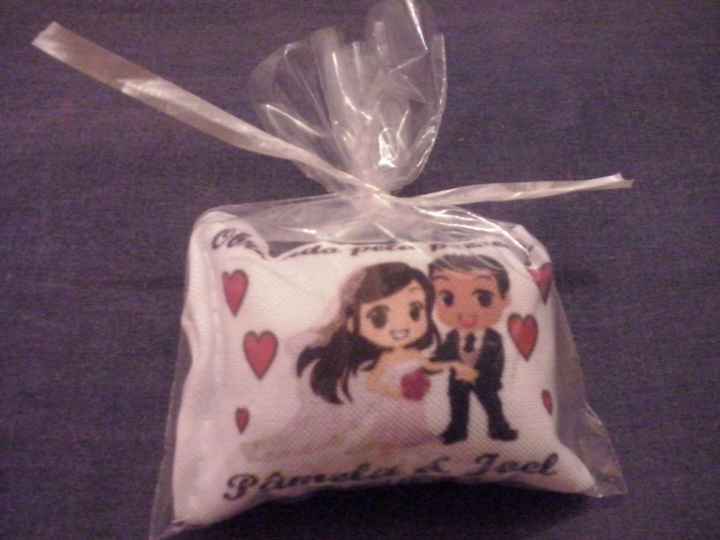 Lembracinhas dos convidados - 1
