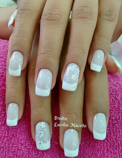 Unhas da noiva !! - 1