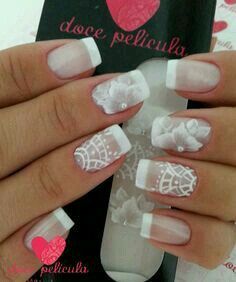 Unhas da noiva !! - 3