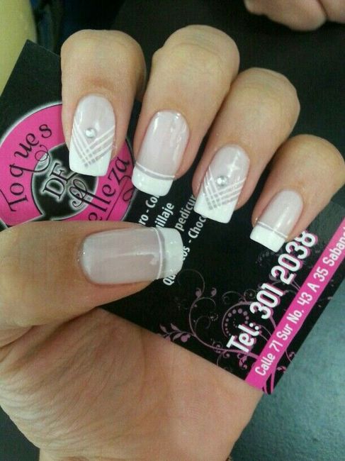 Unhas da noiva !! - 5