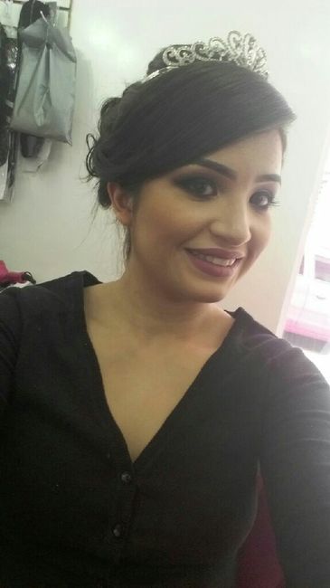 Meu teste de make e penteado - 4