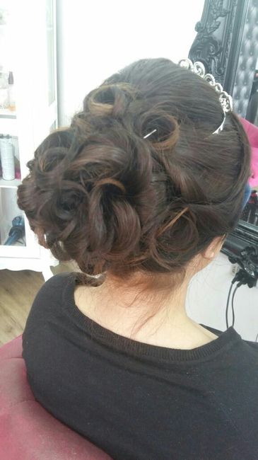 Meu teste de make e penteado - 5