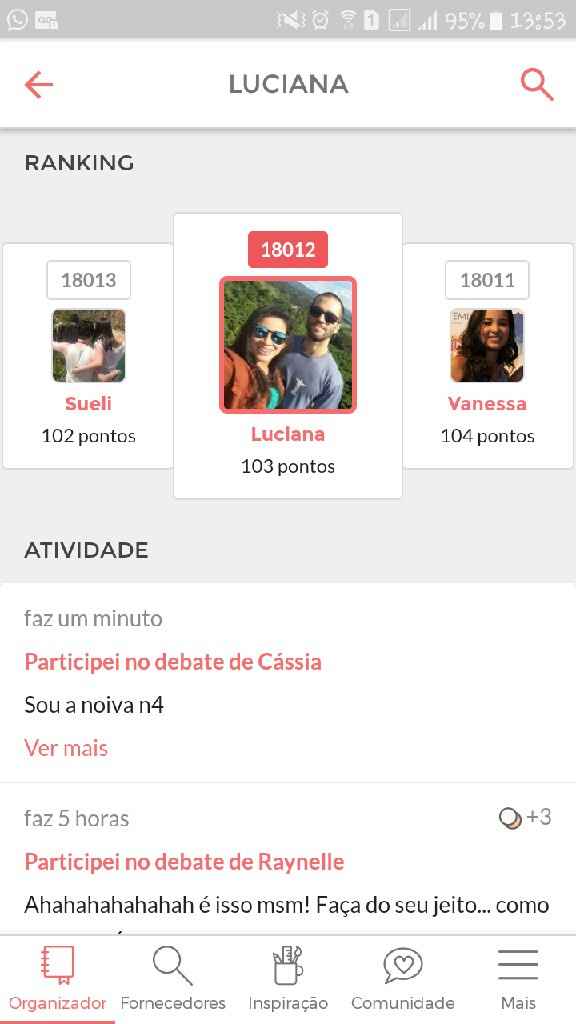 Qual sua posição no ranking? - 1