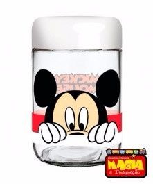 Pote de Vidro Decorado Disney Amigos Mickey 598ml