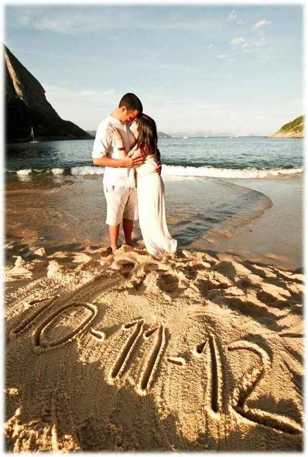 Inspiração foto pré wedding na praia - 4