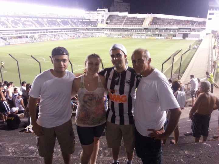 Jogo Santos x Botafogo de Ribeirão Preto - Vila Belmiro