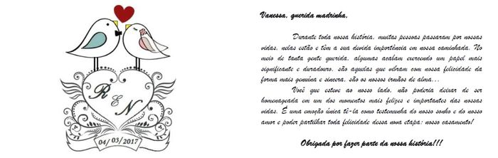 Arte para as canecas dos padrinhos