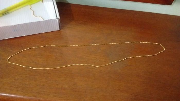 cordão que utilizei para fazer o dourado