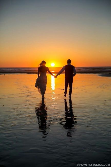 Inspiração foto pré wedding na praia - 1