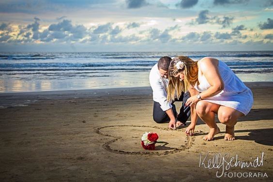 Inspiração foto pré wedding na praia - 6