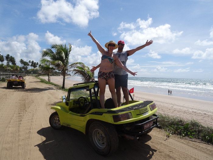 Passeio de bugue em Porto de Galinhas