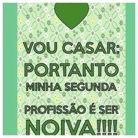 Nova profissão Noiva