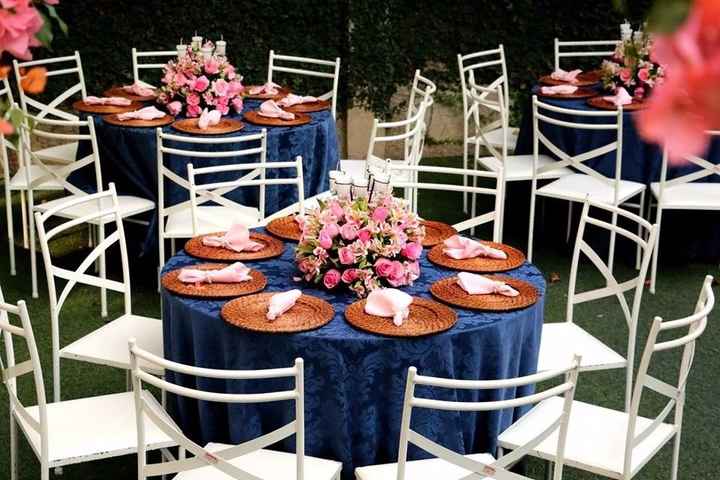 Decoração mesa de convidados