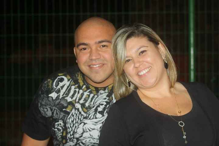 Nossa primeira foto juntos - 2014