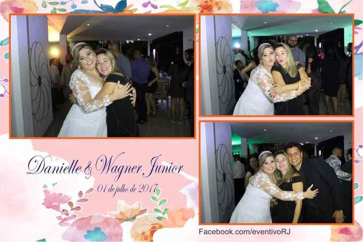 Totem com fotos instantâneas 