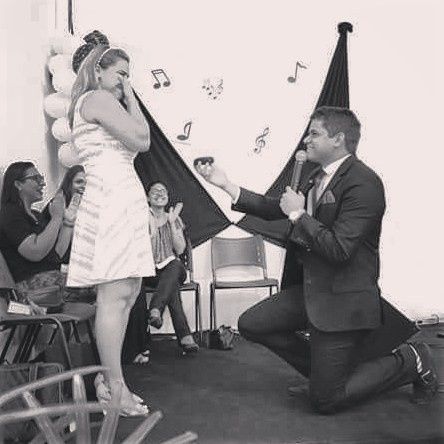 O meu pedido de casamento! 