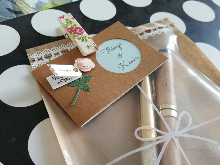 Lembrancinhas para o casamento civil -  diy - 2