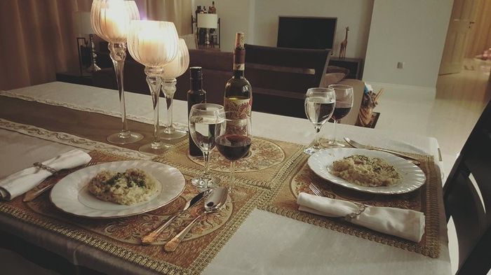 Jantar em casa