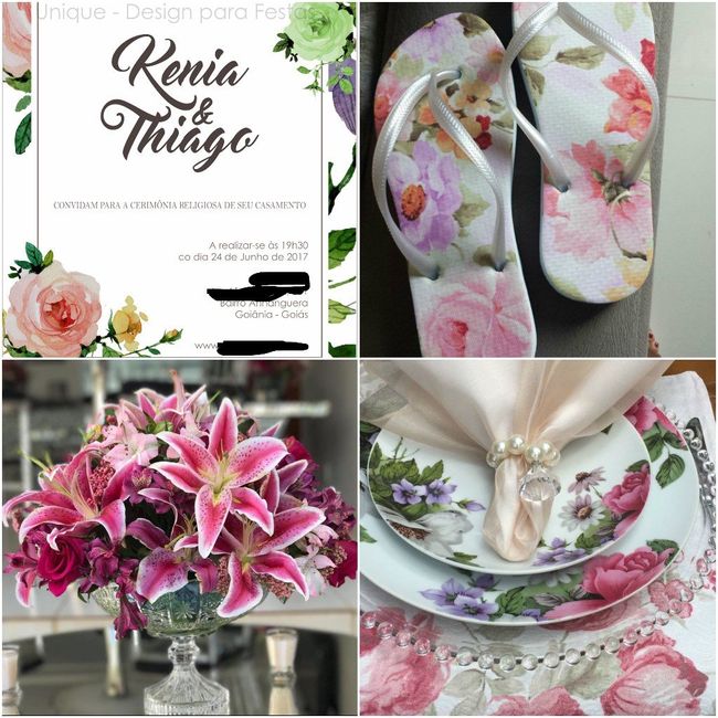 Estampas do meu casamento