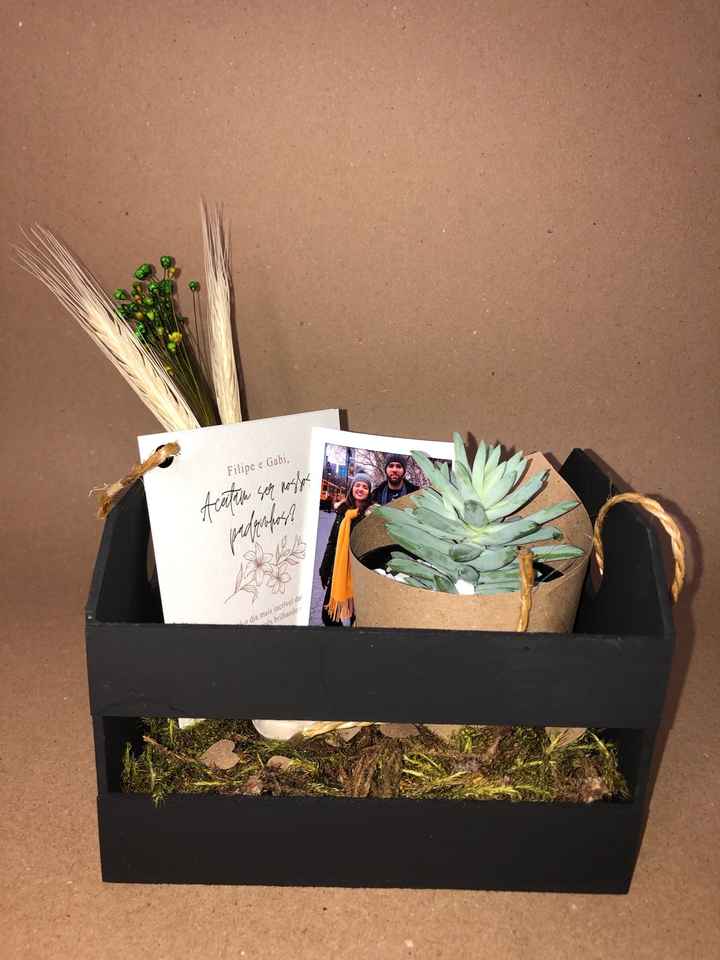 Diy - convite/presente dos padrinhos pronto 🤩 - 4
