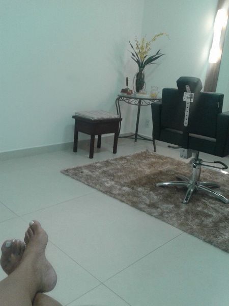 Descanso na sala da noiva
