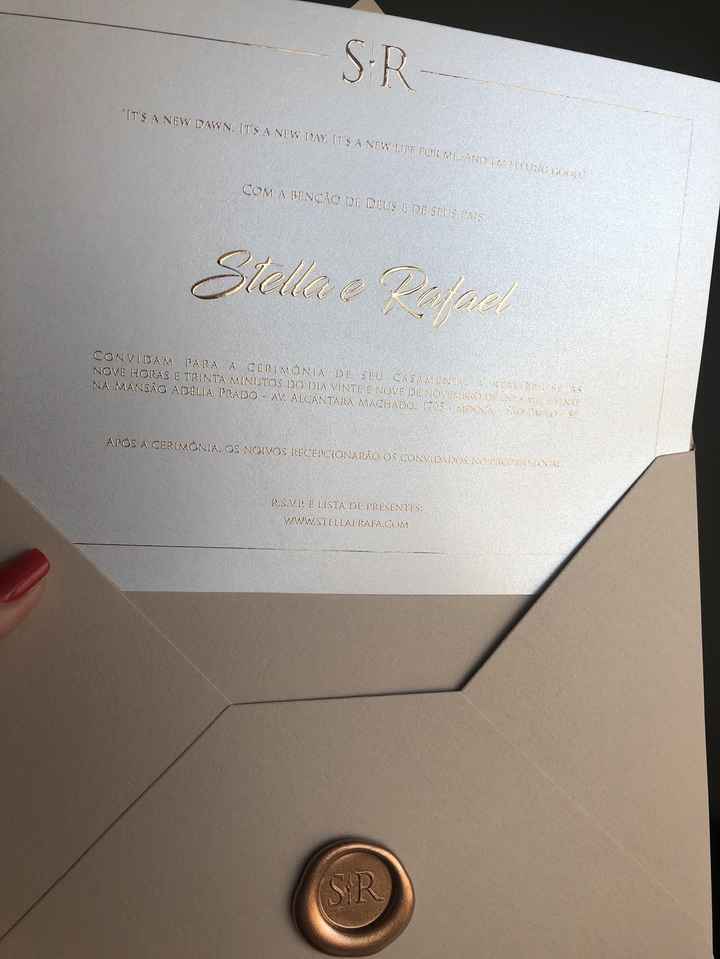 o Convite de Casamento (se vc ainda não comprou convite, Leia!) - 2