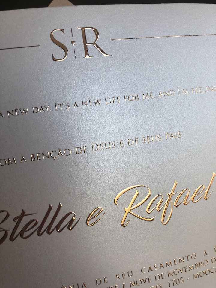 o Convite de Casamento (se vc ainda não comprou convite, Leia!) - 3