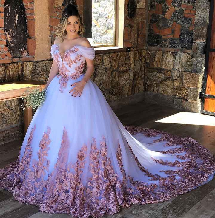 Vestidos de noiva sem ser branco store