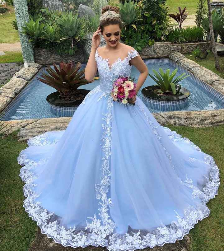Vestido de noiva tem que ser branco?? - 6