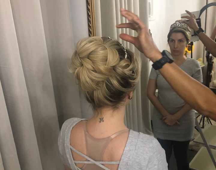 Mudança de penteado na ultima hora - 2