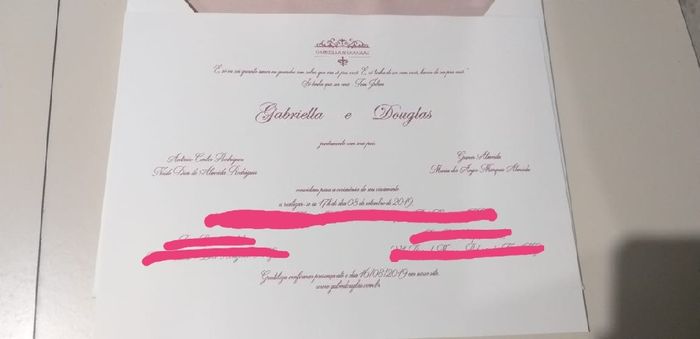 Meu convite chegou!!! Vem ver!! #2 2