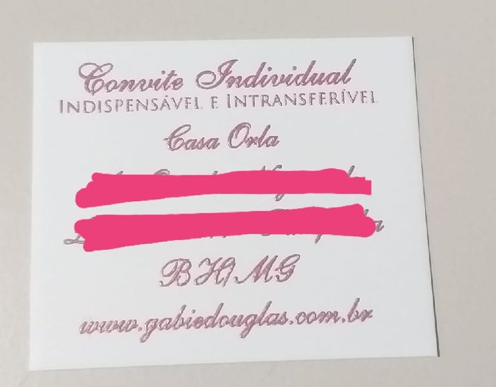 Meu convite chegou!!! Vem ver!! #2 4