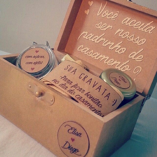 Inspirações - convites de padrinhos e madrinhas - 5