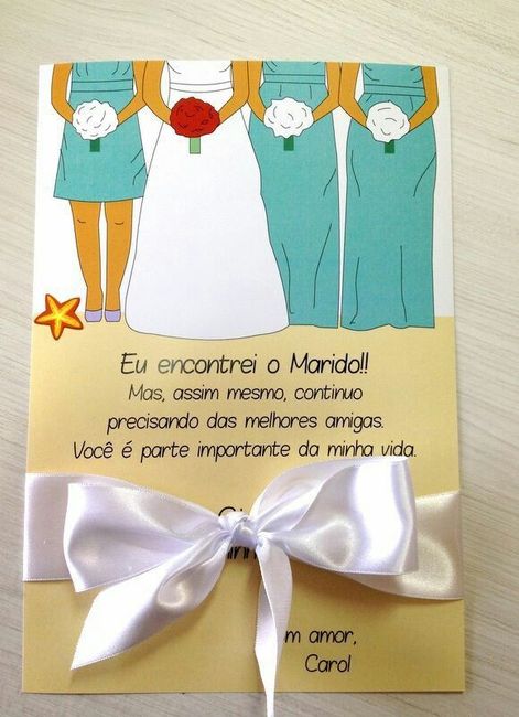 Inspirações - convites de padrinhos e madrinhas - 8