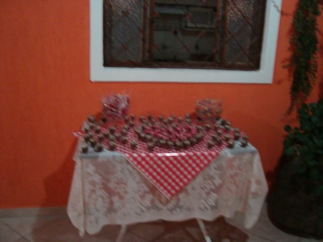 mesa dos doces