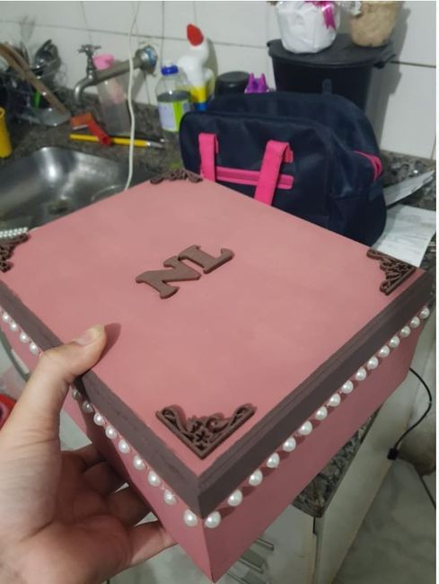 Nossa caixinha diy para as convidar as Mães 2